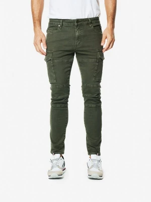 Foto van product KOROSHI Cargojeans olijfgroen