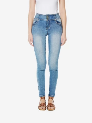 Foto van product KOROSHI Jeans blauw denim