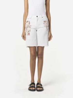 Foto van product KOROSHI Jeans blauw / groen / pastelroze / wit