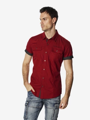Foto van product KOROSHI Overhemd donkerrood