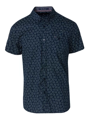 Foto van product KOROSHI Overhemd navy / groen