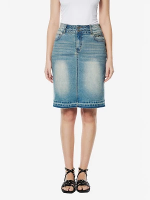 Foto van product KOROSHI Rok blauw denim