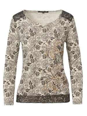 Foto van product KOROSHI Shirt beige / gemengde kleuren