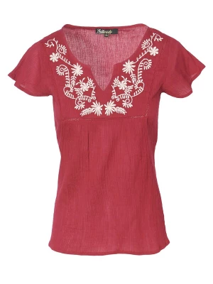Foto van product KOROSHI Shirt beige / rood