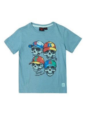 Foto van product KOROSHI Shirt blauw / groen / jade groen / rood