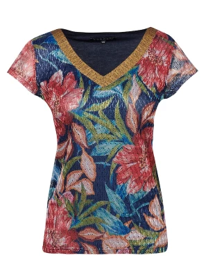 Foto van product KOROSHI Shirt blauw / groen / rosa / rood