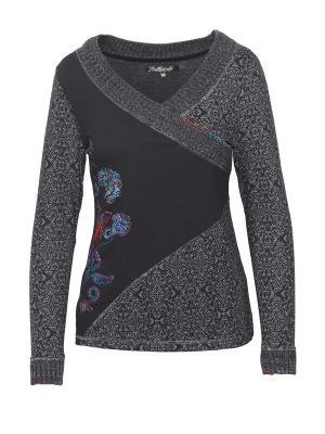 Foto van product KOROSHI Shirt blauw / zwart / wit
