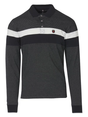 Foto van product KOROSHI Shirt grijs / zwart / wit