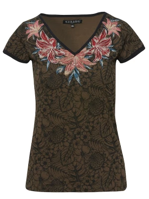 Foto van product KOROSHI Shirt groen / gemengde kleuren