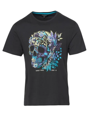 Foto van product KOROSHI Shirt lichtblauw / pasteelgeel / antraciet / lichtlila