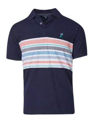 Foto van product KOROSHI Shirt navy / lichtblauw / lichtrood / wit
