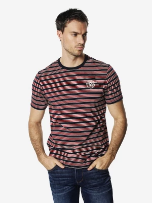 Foto van product KOROSHI Shirt navy / rood / wit