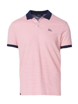 Foto van product KOROSHI Shirt navy / rosa / wit