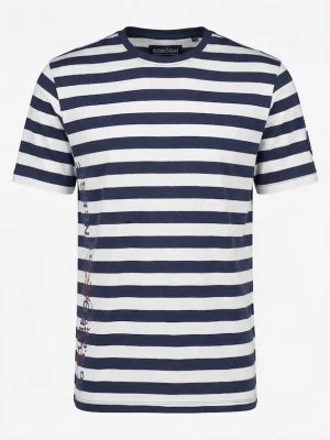 Foto van product KOROSHI Shirt navy / wit