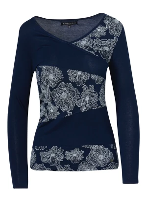 Foto van product KOROSHI Shirt navy / wit