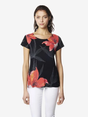 Foto van product KOROSHI Shirt oranjerood / zwart