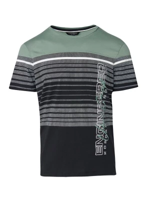 Foto van product KOROSHI Shirt pastelgroen / zwart / wit
