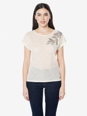 Foto van product KOROSHI Shirt zilvergrijs / wit