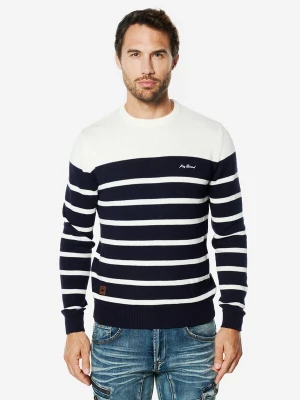 Foto van product KOROSHI Trui marine / offwhite