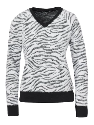 Foto van product KOROSHI Trui zwart / offwhite