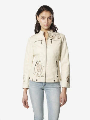 Foto van product KOROSHI Tussenjas bruin / mintgroen / offwhite