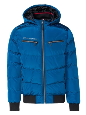 Foto van product KOROSHI Winterjas blauw / zwart