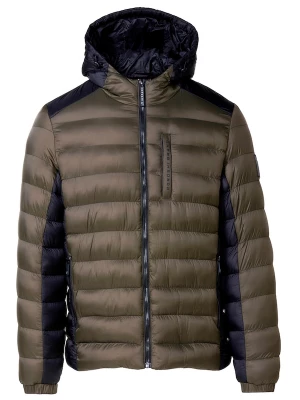 Foto van product KOROSHI Winterjas donkerbruin / zwart