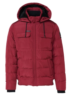 Foto van product KOROSHI Winterjas donkerrood