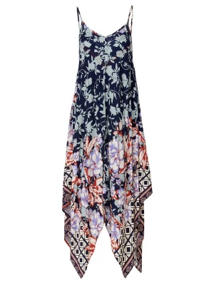 Foto van product KOROSHI Zomerjurk navy / sering / rood / wit