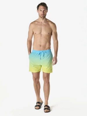 Foto van product KOROSHI Zwemshorts aqua / geel