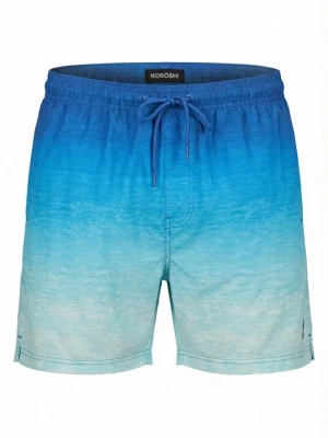 Foto van product KOROSHI Zwemshorts blauw / lichtblauw