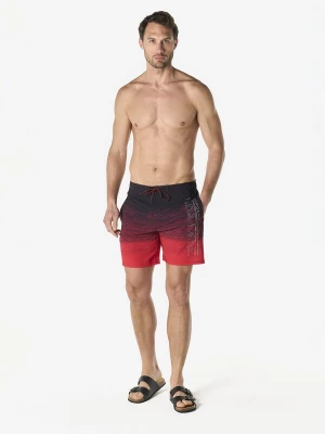 Foto van product KOROSHI Zwemshorts rood / zwart
