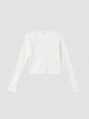 Foto van product Kort ajour vest met decoratieve knoopsluiting s.Oliver
