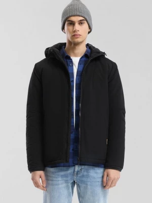 Foto van product Kort outdoorjack met gewatteerde voering QS zwart