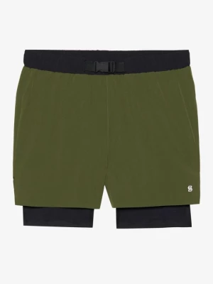 Foto van product Korte broeken Pier One Sport By Zalando olijfgroen