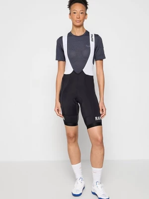 Foto van product Korte fietsbroek met bandjes Rapha zwart