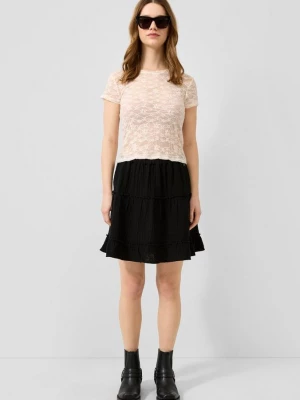 Foto van product Korte mousseline rok QS zwart
