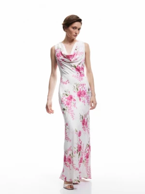 Foto van product Koton Avondjurk groen / pink / wit