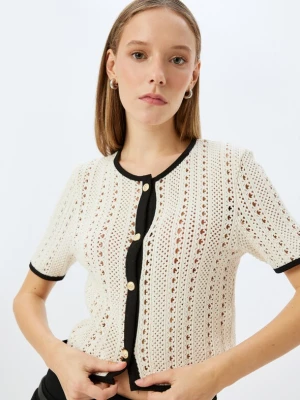 Foto van product Koton Blouse beige / zwart