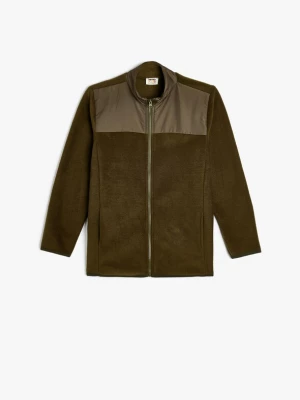 Foto van product Koton Fleece jas donkergroen