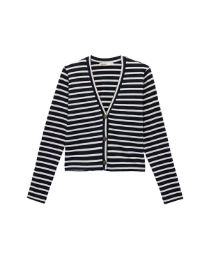 Foto van product Koton Gebreid vest donkerblauw / natuurwit