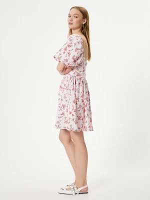 Foto van product Koton Jurk grasgroen / rosé / rood