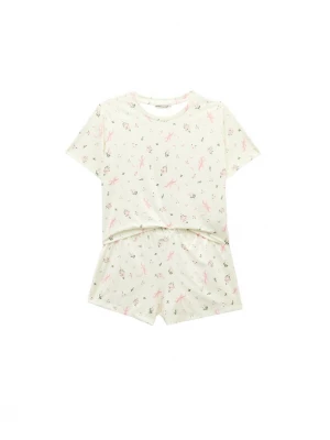 Foto van product Koton Korte pyjama groen / pink / wit