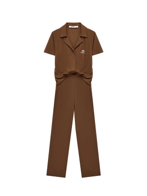 Foto van product Koton Pyjama ecru / chocoladebruin