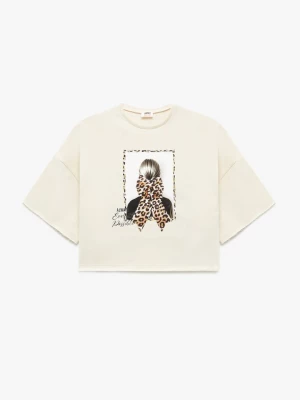 Foto van product Koton Shirt beige / bruin / zwart
