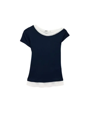 Foto van product Koton Shirt donkerblauw / wit
