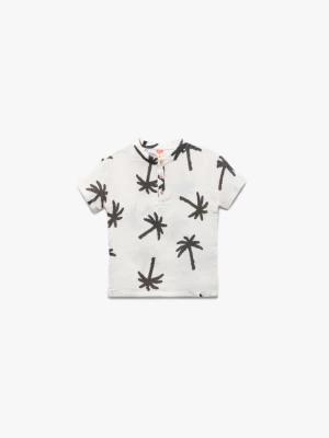 Foto van product Koton Shirt ecru / antraciet