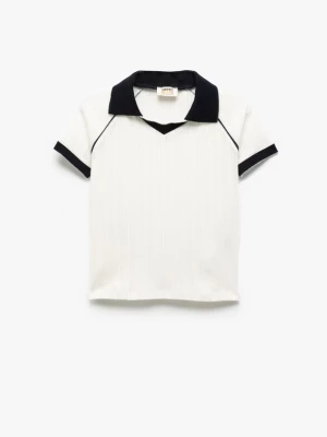 Foto van product Koton Shirt ecru / zwart