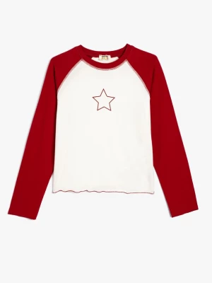 Foto van product Koton Shirt ivoor / vuurrood