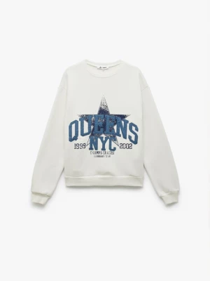 Foto van product Koton Sweatshirt blauw / donkerblauw / offwhite